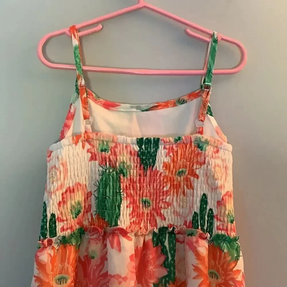 The Children’s Place Floral Ruffle Dress